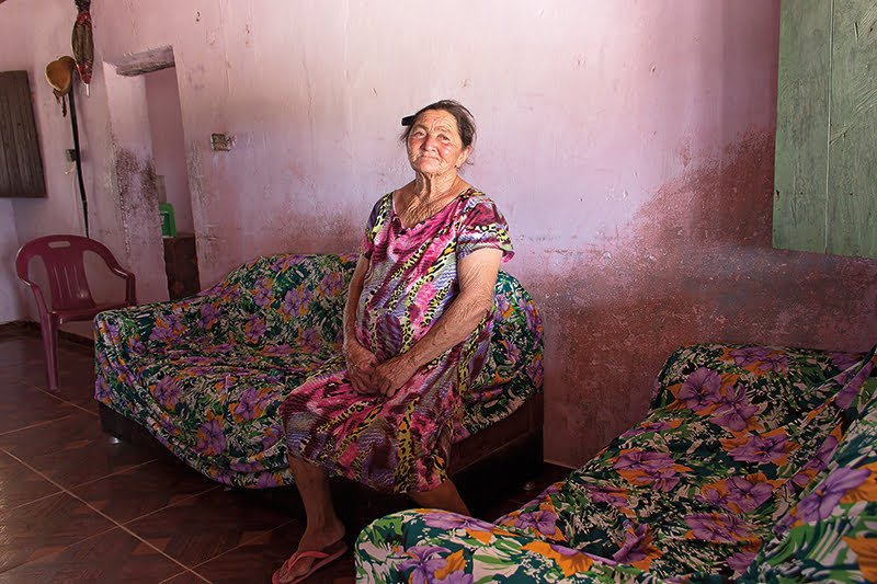 Dona Matilde, trabalhadora rural do assentamento do MST de Uauá/BA , maio de 2016